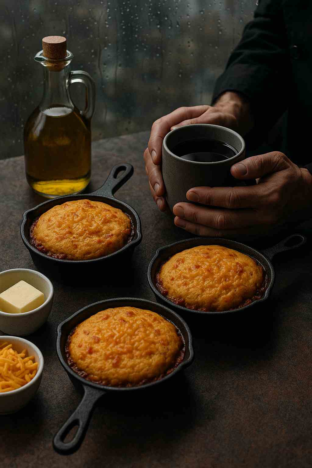 Cornbread-Topped Chili Pie Recipe