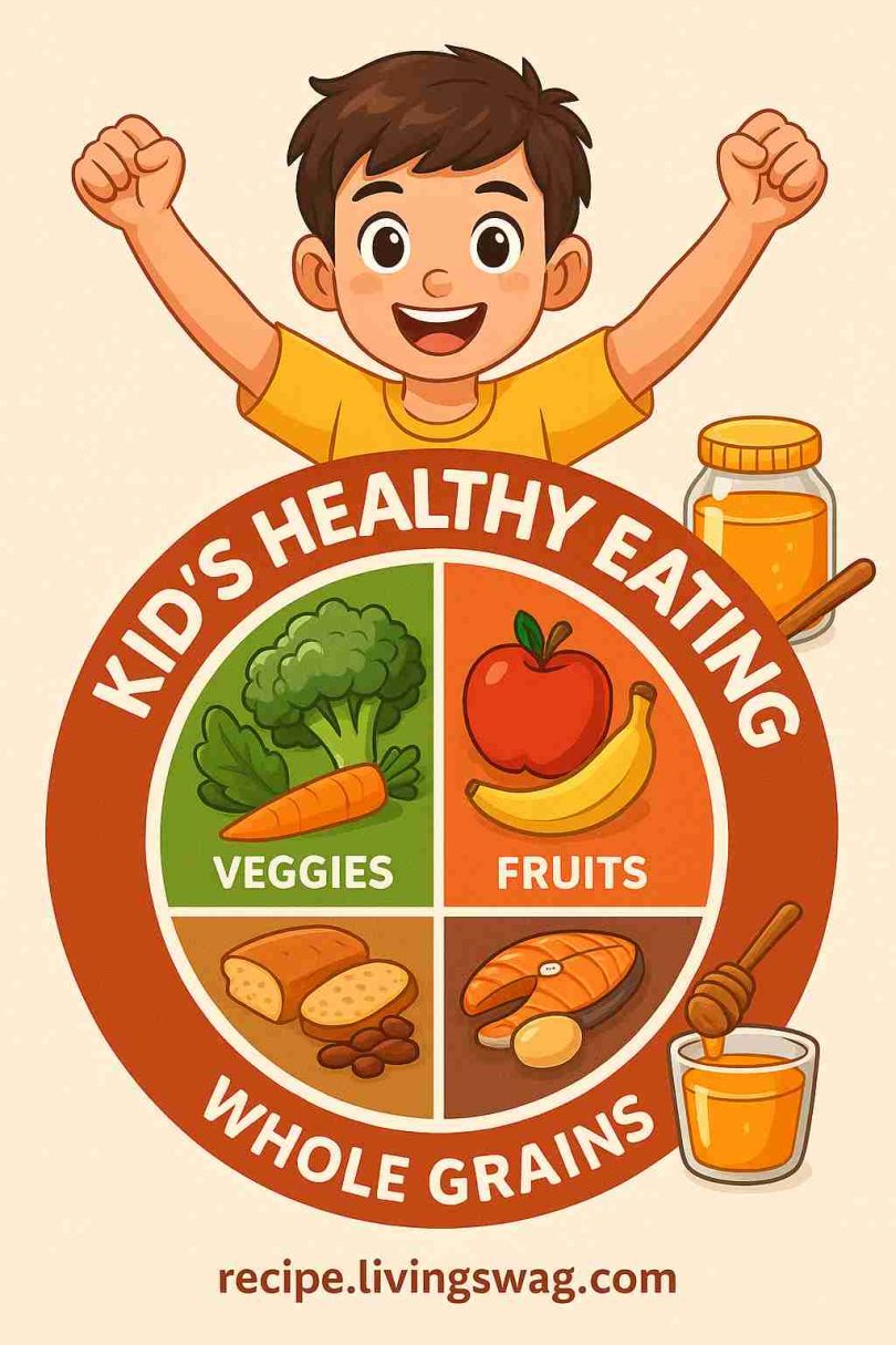 The Kids Healthy Eating Plate